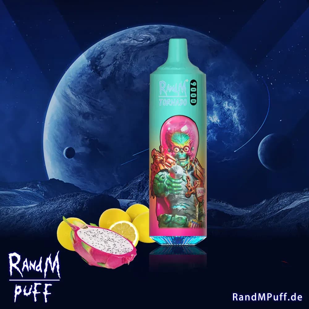 Puff jetable RandM Tornado 9000 Dragon Ice