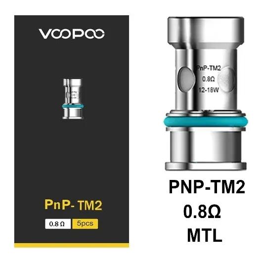Résistance Voopoo PnP-TM2 0,8 Ω - à l’unité