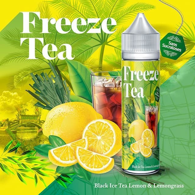 Black Ice Tea Lemon & Lemongrass 50ml