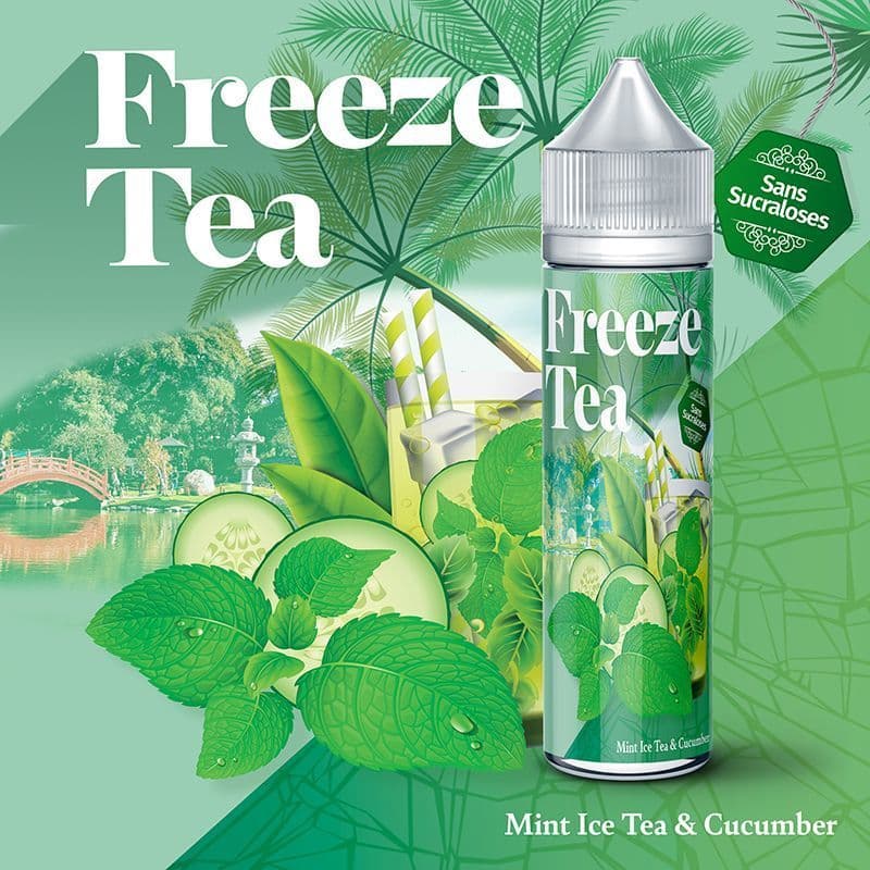Mint Ice Tea & Cucumber 50ml Freeze Tea