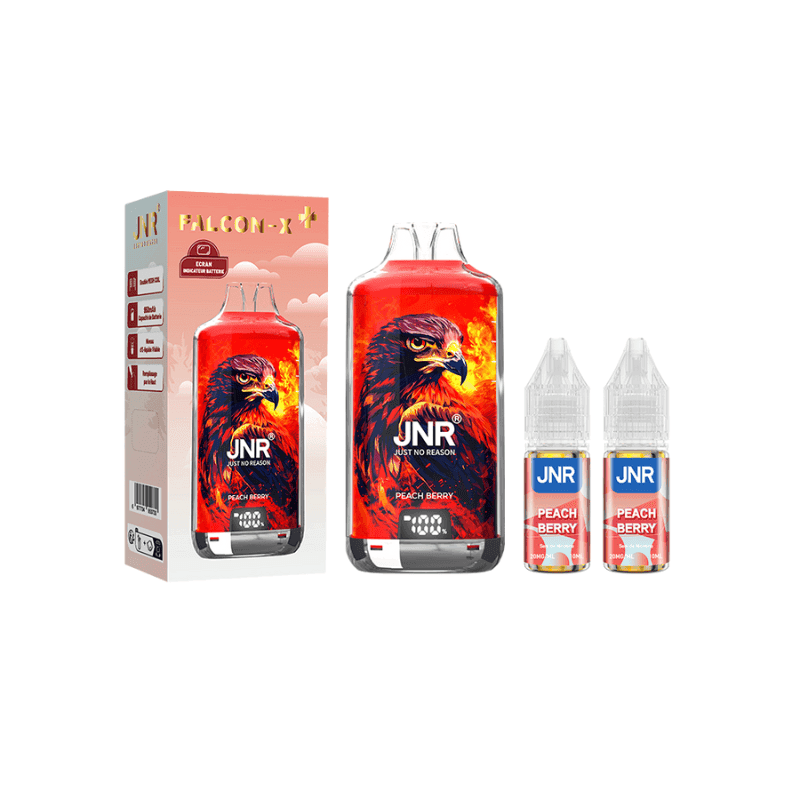 Kit Falcon X 28000 JNR 10 mg - Peach Berry