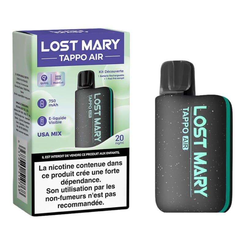 Kit Tappo Air 600 puffs 2ml - USA Mix - Lost Mary