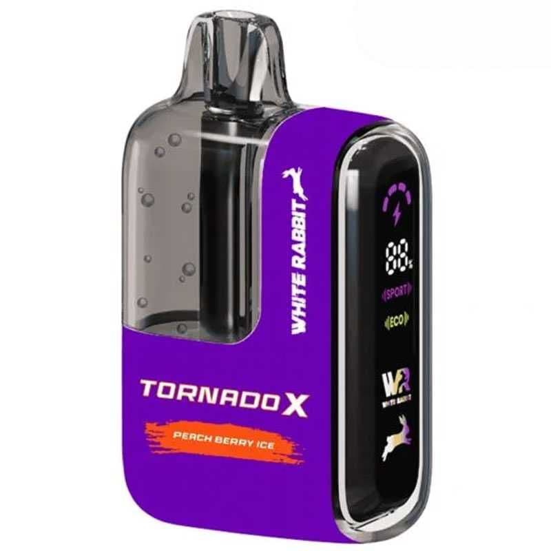 WHITE RABBIT TORNADO X - Puff 25000 - Peach Berry Ice