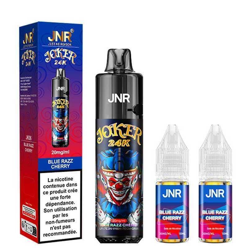 Puff Jnr Joker 24K - Blue Razz Cherry
